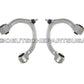 Mercedes W221 W216 S550 S400 Front UPPER Control Arm Arms Ball Joint L + R SET 2