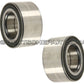 Front + Rear Wheel Bearing Bearings LEFT + RIGHT for BMW E83 X3 SET 4