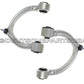 Mercedes W221 W216 S550 S400 Front UPPER Control Arm Arms Ball Joint L + R SET 2