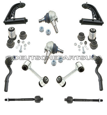 MERCEDES W210 Front Control Arm Arms Ball Joint Joints Sway Bar Tie Rod Rods Kit