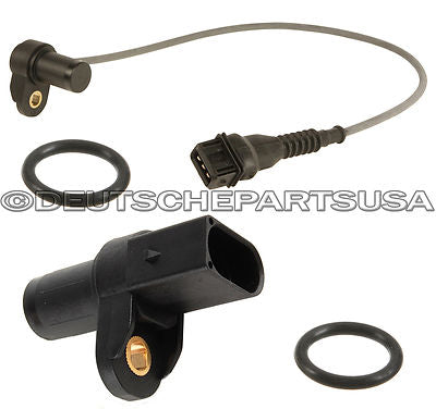 CPS INTAKE + EXHAUST Camshaft CAM Position Sensors + 2 O'rings Set 4 for BMW E46