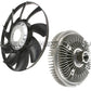 RADIATOR VISCOUS ENGINE COOLING FAN CLUTCH fan BLADE SET for BMW E53 E65 E66 X5