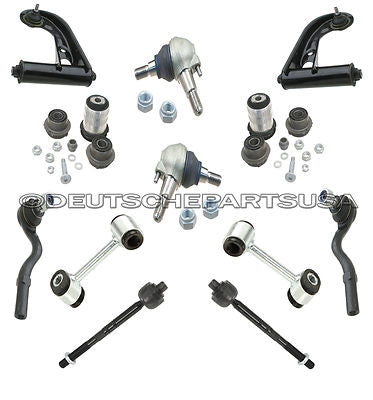 MERCEDES W210 Front Control Arm Arms Ball Joint Joints Sway Bar Tie Rod Rods Kit