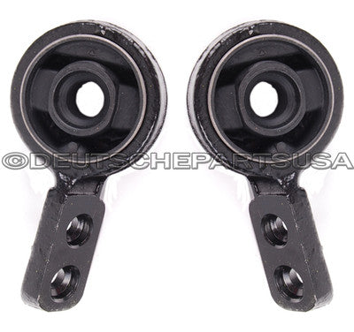 CONTROL TRAILING ARM ARMS BRACKET RETAINER BUSHING BUSHINGS SET PAIR for BMW E36