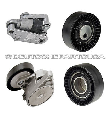 Hydraulic Drive Belt A/C Tensioner Shock Pulleys for BMW E36 E46 Z3 Z4 X5 SET 4