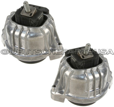 HYDRAULIC ENGINE MOTOR TRANSMISSION MOUNT MOUNTS BMW 22116773744 22116760330 SET