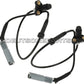 FRONT AXLE LEFT + RIGHT WHEEL ABS SPEED SENSORS 34521182159 SET for BMW E39 528i