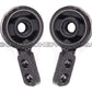 CONTROL TRAILING ARM ARMS BRACKET RETAINER BUSHING BUSHINGS SET PAIR for BMW E36