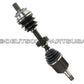 VOLVO C70 S70 V70 AWD FRONT LEFT CV DRIVE SHAFT FLEX JOINT ASSEMBLY 8251525