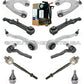 Mercedes W211 OEM SUSPENSION COMPRESSOR + Control Arm Ball Joint Tie Rod Kit