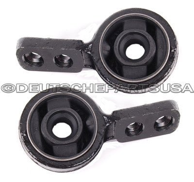 CONTROL TRAILING ARM ARMS BRACKET RETAINER BUSHING BUSHINGS SET PAIR for BMW E36
