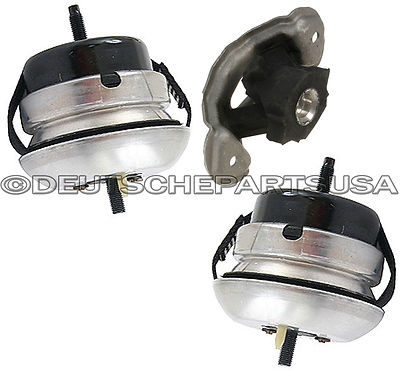 JAGUAR S-TYPE 4.2 V8 LEFT + RIGHT ENGINE MOTOR TRANSMISSION MOUNT MOUNTS SET 3