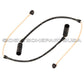 FRONT BRAKE PAD WEAR INDICATOR SENSOR for BMW E38 740i 740iL 34351182064 PAIR LR