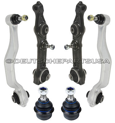 Mercedes W211 E350 Front Left Right Lower Thrust Control Arm Arms Ball Joints 6