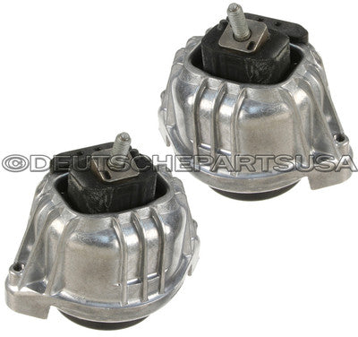 HYDRAULIC ENGINE MOTOR TRANSMISSION MOUNT MOUNTS BMW 22116773744 22116760330 SET