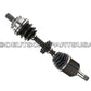 VOLVO C70 S70 V70 AWD FRONT LEFT CV DRIVE SHAFT FLEX JOINT ASSEMBLY 8251525