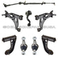 MERCEDES W202 W208 CLK320 CONTROL ARM ARMS CENTER LINK IDLER ARM BALL JOINTS KIT