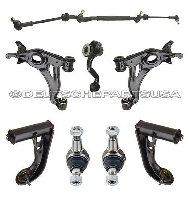 MERCEDES W202 W208 CLK320 CONTROL ARM ARMS CENTER LINK IDLER ARM BALL JOINTS KIT