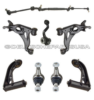 MERCEDES W202 W208 CLK320 CONTROL ARM ARMS CENTER LINK IDLER ARM BALL JOINTS KIT