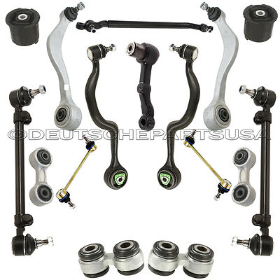 FRONT REAR Control Arm BALL JOINT JOINTS Tie Rod Kit 16 for BMW E34 525i 535i