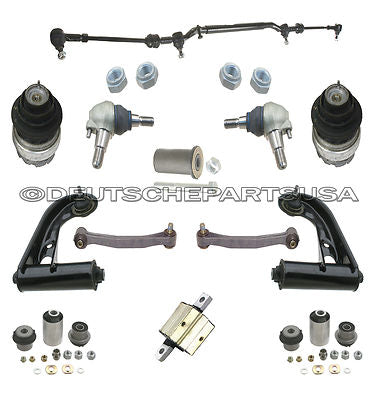 Mercedes W202 C280 Control Arm Tie Rod Ball Joint Sway Bar Link Engine Mount 21