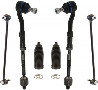 STEERING Tie Rods INNER + OUTER Assembly + Rack Boot + SWAY BARS