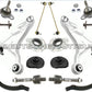 01-03 VOLVO S80 CONTROL ARMS BALL JOINTS TIE RODS STRUT MOUNTS SUSPENSION KIT 14