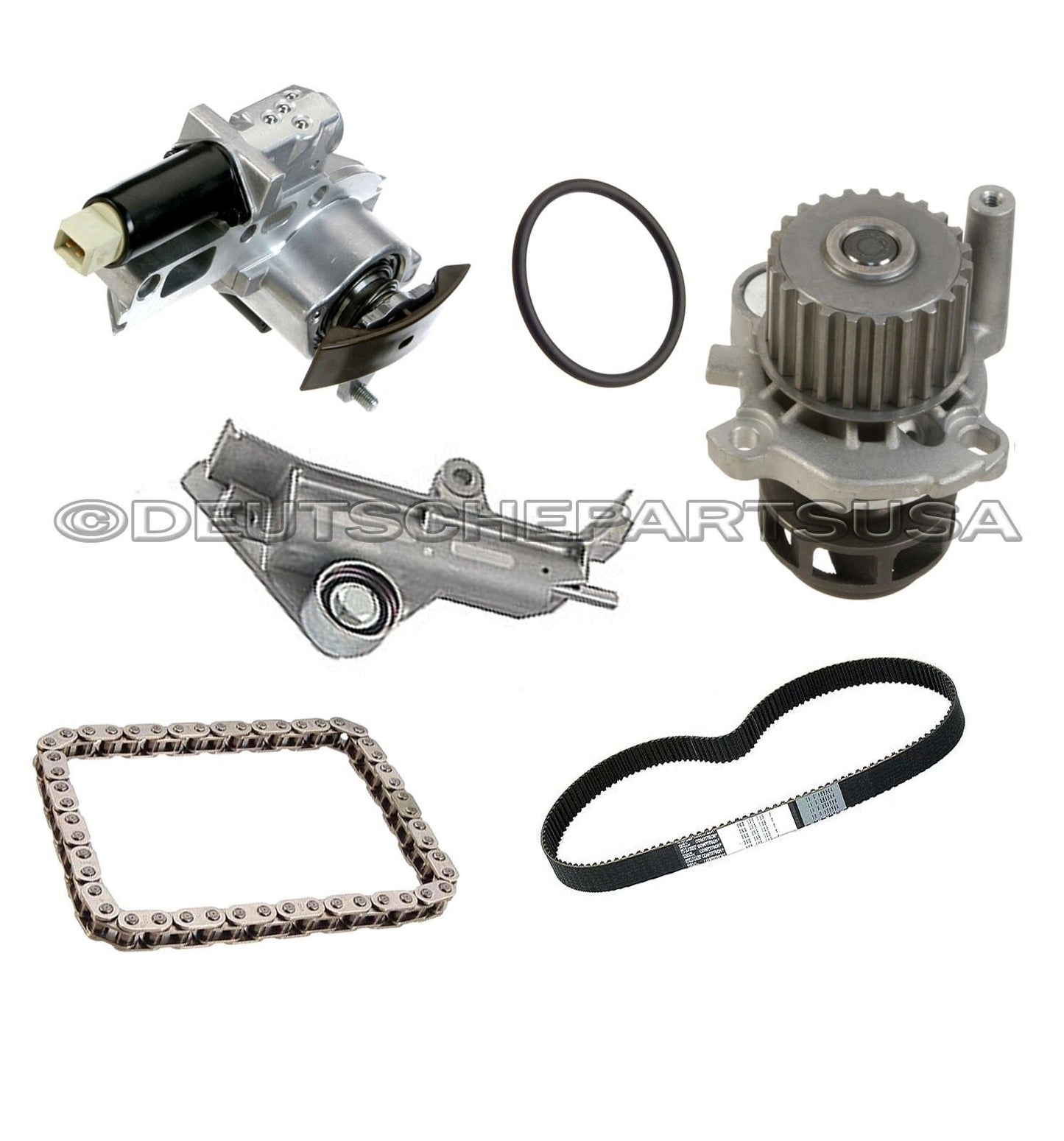 AUDI A4 Quattro Water Pump Timing T-Belt Tensioner Damper CAM Chain Tensioner
