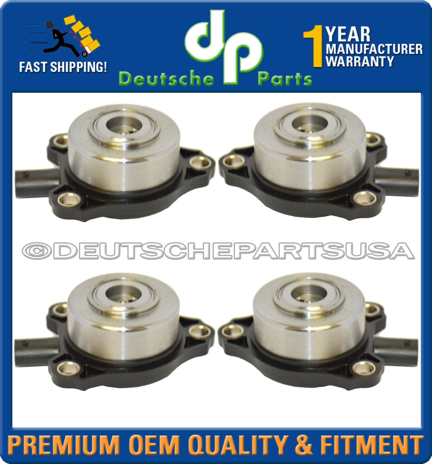Mercedes W203 C230 Camshaft Adjuster Magnets w/ wiring Harness 2720510177 Set 8