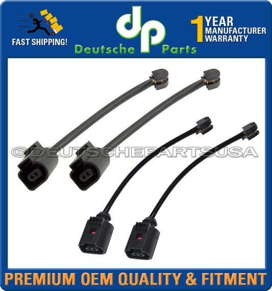 PORSCHE Cayenne Panamera 2010-2016 FR RR L & R Brake Disc Pad Wear Sensor Set 4