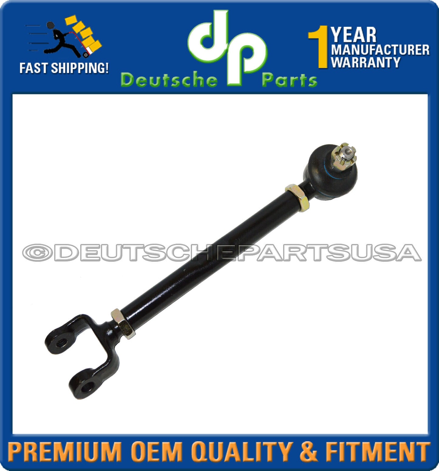 Porsche 911 912 Steering Tie Rod Assy Articulated Bushing- Front LH + RH Set 4