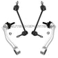 JAGUAR FRONT + REAR SWAY STABILIZER BAR LINKS C2C18572 C2C18573 C2D24220 SET 4