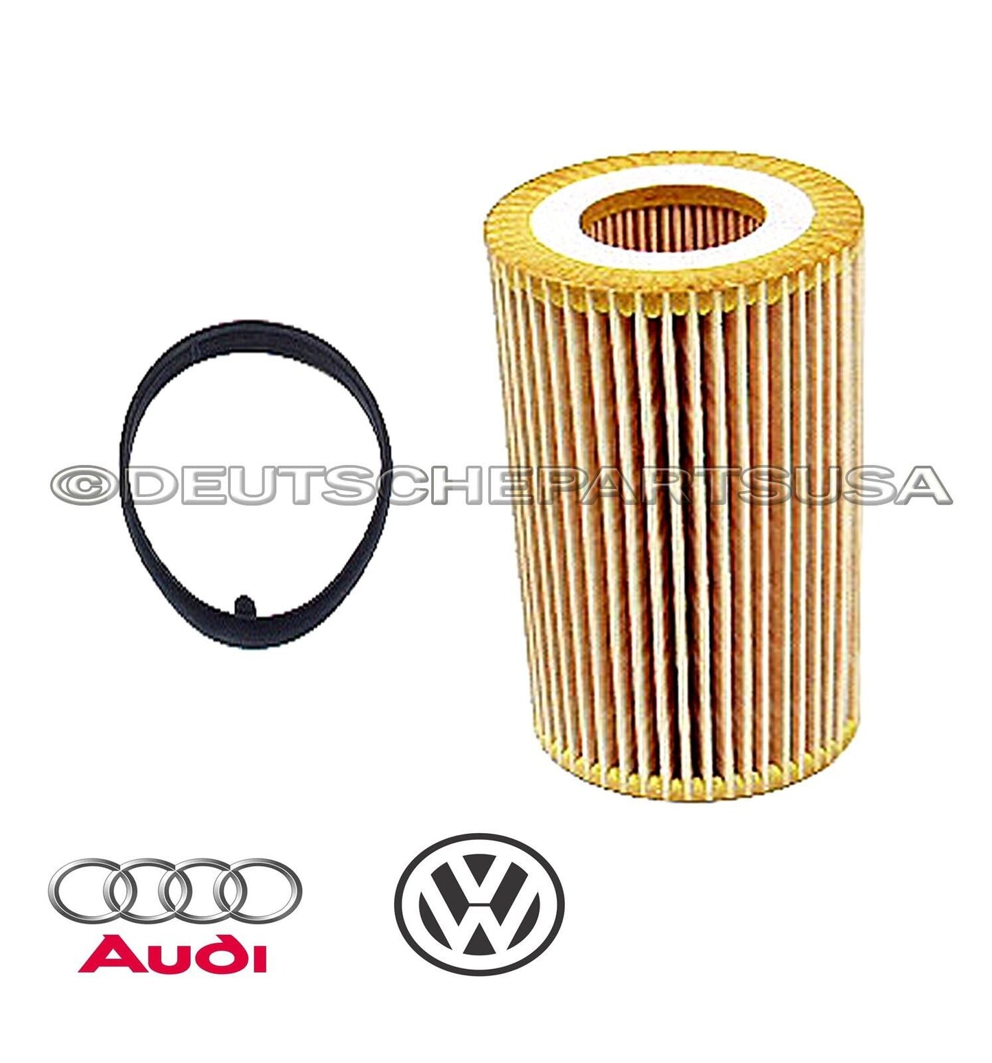 ORIGINAL AUDI A3 A4 TT VOLKSWAGEN GTI GOLF JETTA PASSAT OIL FILTER KIT CARTRIDGE