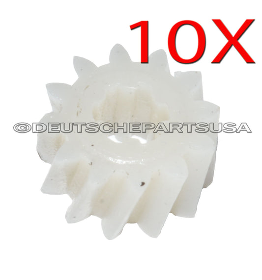 10 x New For BMW E36 3 Series Reclining Seat White Gear Replacement Repair Kit