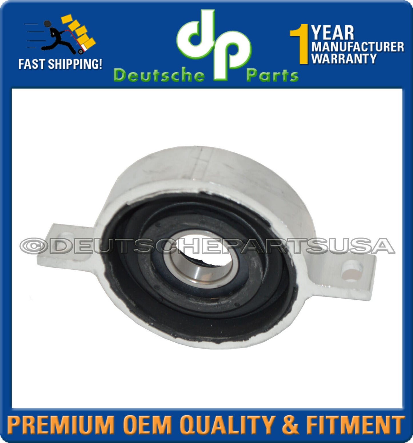 BMW X3 Drive Shaft Center Support Bearing 26 12 7 558 745 26127558745