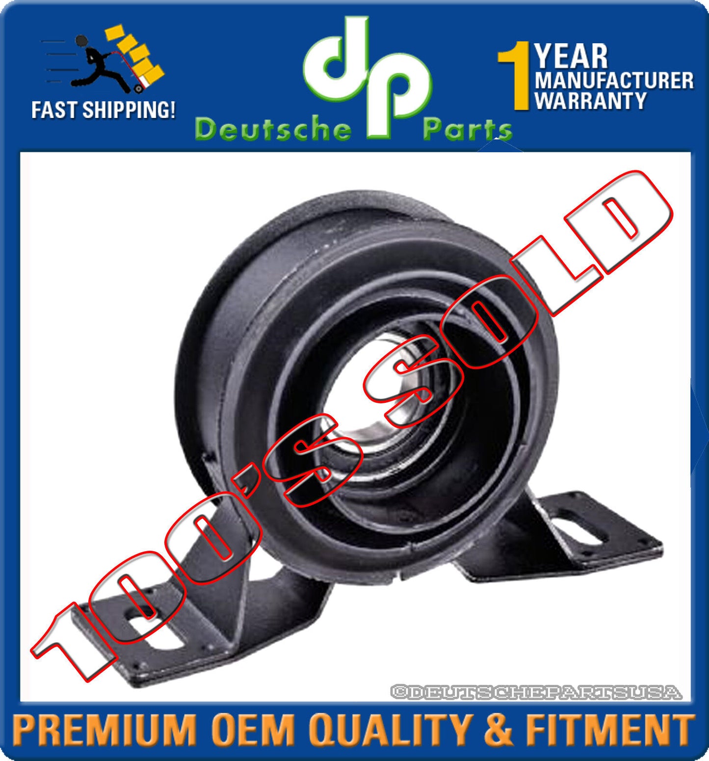 Land Rover FREELANDER Driveshaft Support Bearing 96 97 98 99 2000 01 TOQ 000040