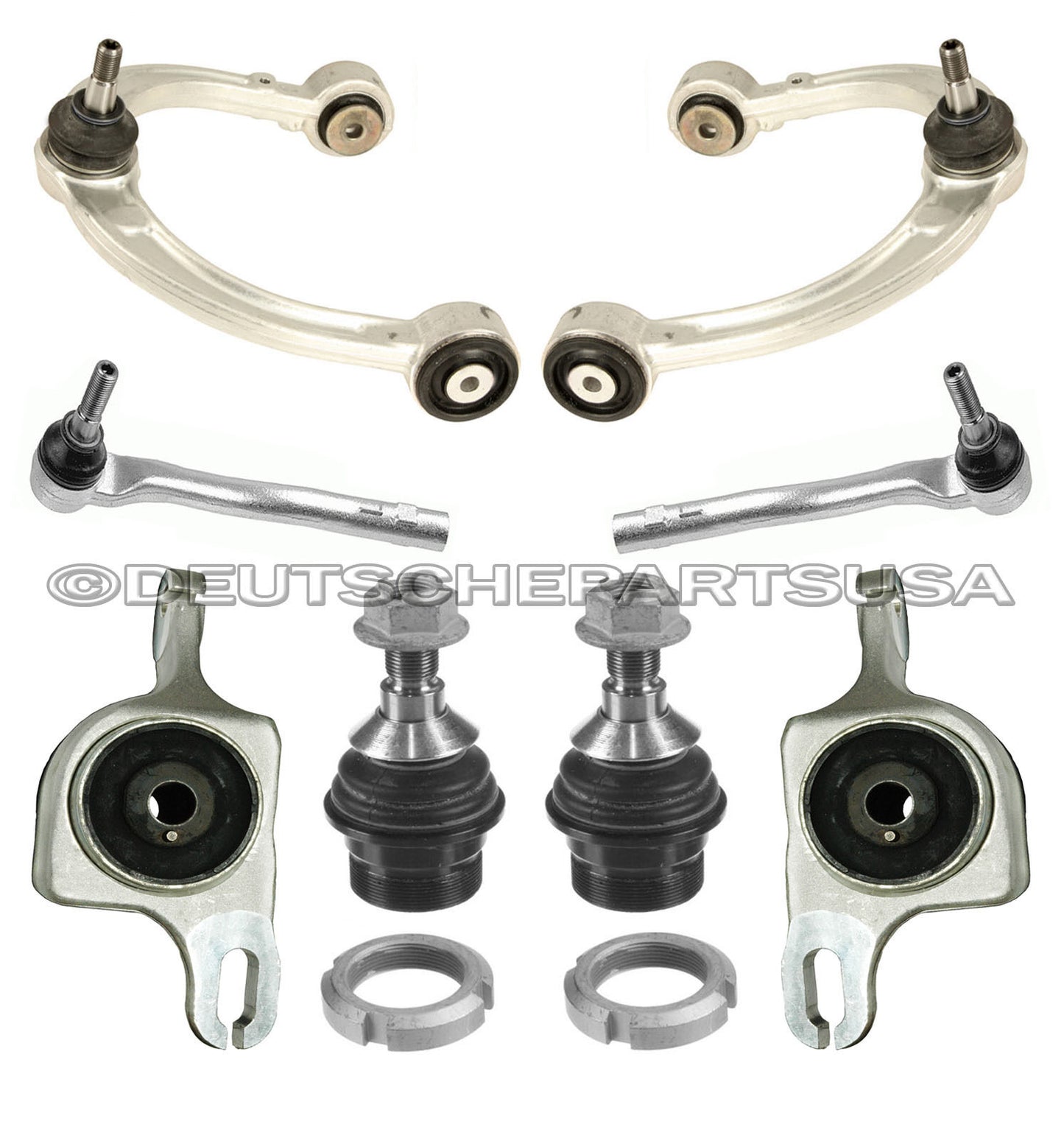 Mercedes W251 R350 R320 R500 Control Arm Ball Joint BUSHING SUSPENSION Kit 10 Pc