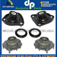 PORSCHE 997 911 C4 FRONT Rear Upper Suspension Strut Shock Mount Mounts SET 6