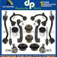 Mercedes W220 S500 4MATIC Control Thrust Arms Ball Joint Tie Rod SUSPENSION Kit