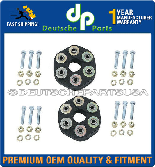 MERCEDES W108 W126 280 300 SE C FLEX DISC PROPELLER SHAFT KIT 1264100215 Set 2