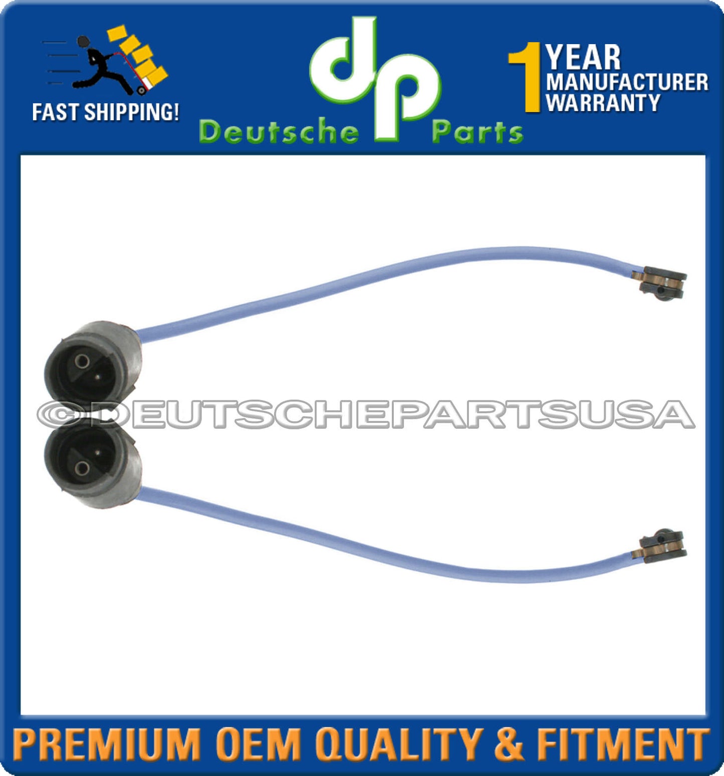 BRAKE PAD WEAR SENSORS for BMW E24 E31 E34 E32 530i 525i 540i 850i M5 M6 L + R