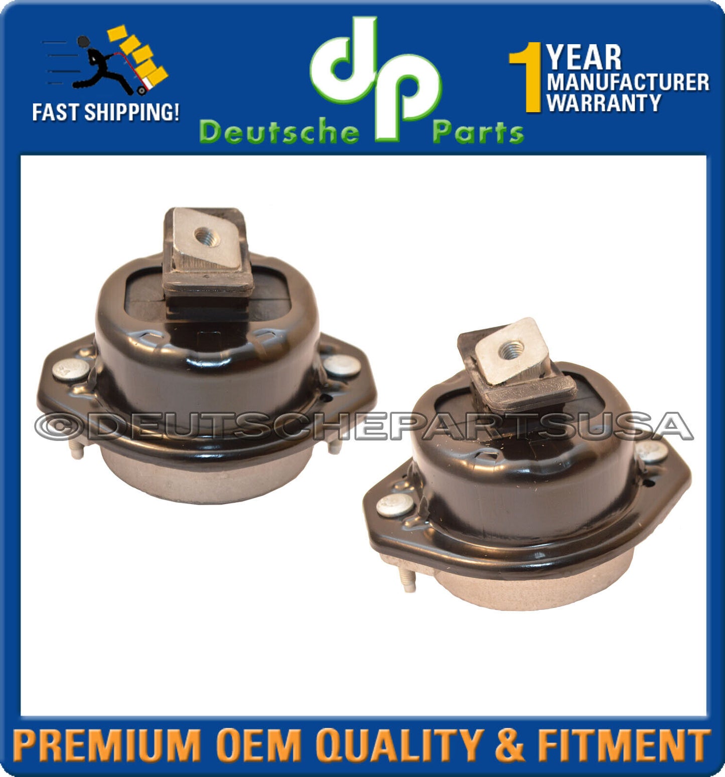 For BMW E65 E66 745Li 745i 750Li ENGINE MOTOR TRANSMISSION MOUNT MOUNTS Set 4