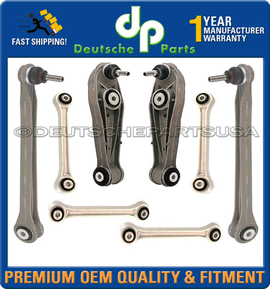 For Porsche 911 996 Rear Lower Upper Control Arms Arms Ball Joint Joints Set 8