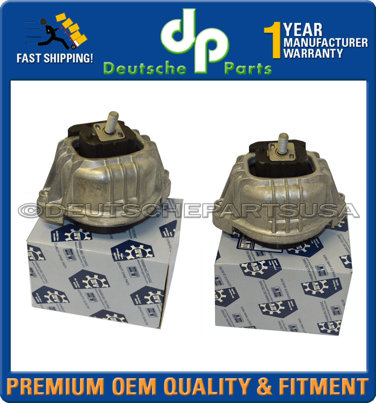 ENGINE MOTOR MOUNTS L + R For BMW X1 Z4 22 11 6 768 853 852 Set of 2