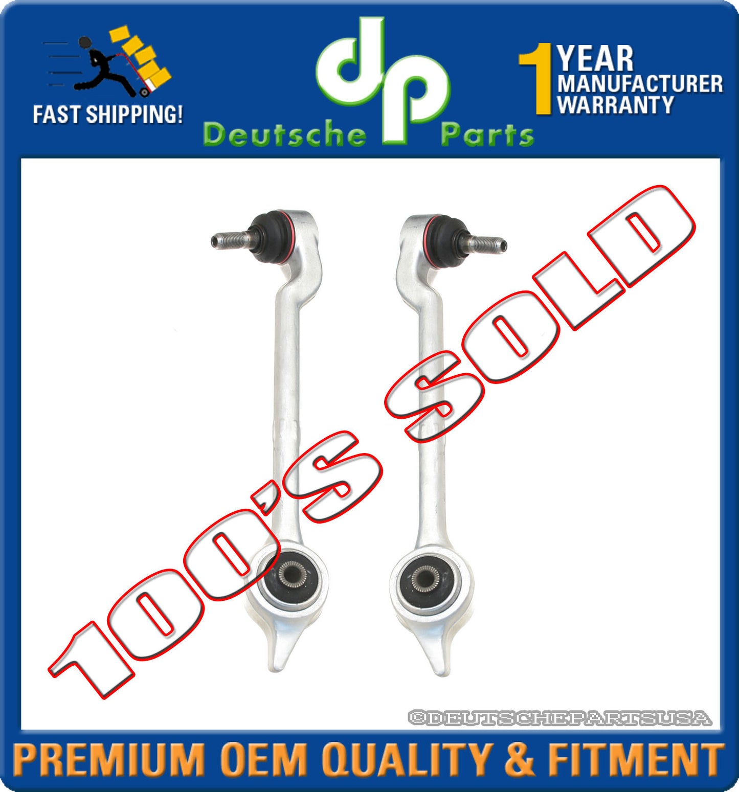 Lower Control Arms Ball Joints 31121094233 + 31121094234 for BMW E39 525i 528i