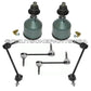 JAGUAR S-TYPE FRONT + REAR STABILIZER SWAY BAR LINK LINKS BALL JOINT LH+RH SET 6
