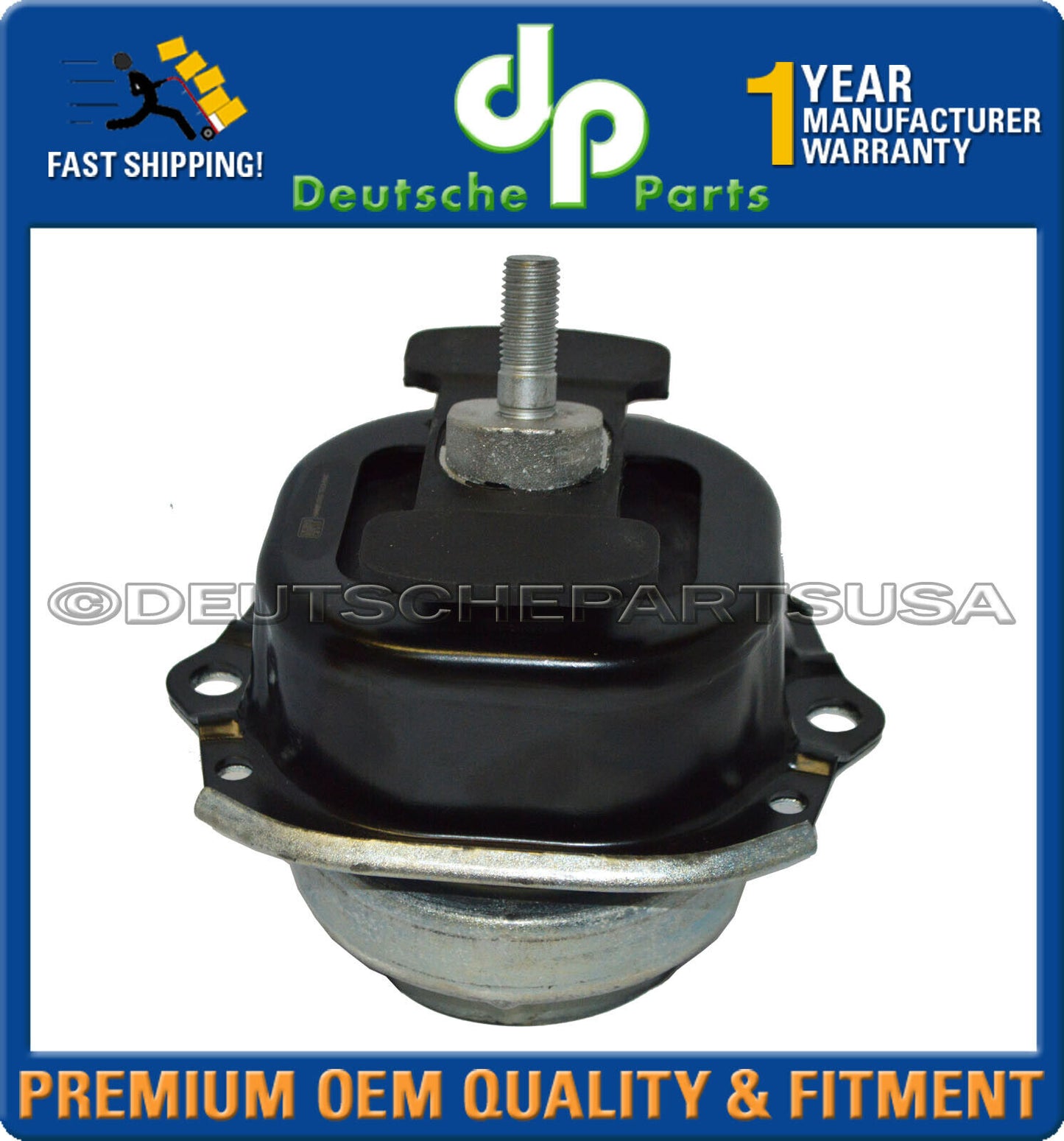 For BMW E70 E71 X5 X6 L+R Engine Motor Mount N63B44A N63B44B Set 3