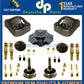 MERCEDES W126 ENGINE MOTOR TRANS MOUNT FRT GUIDE ROD TRACK STRUT MOUNTS SET OF 5