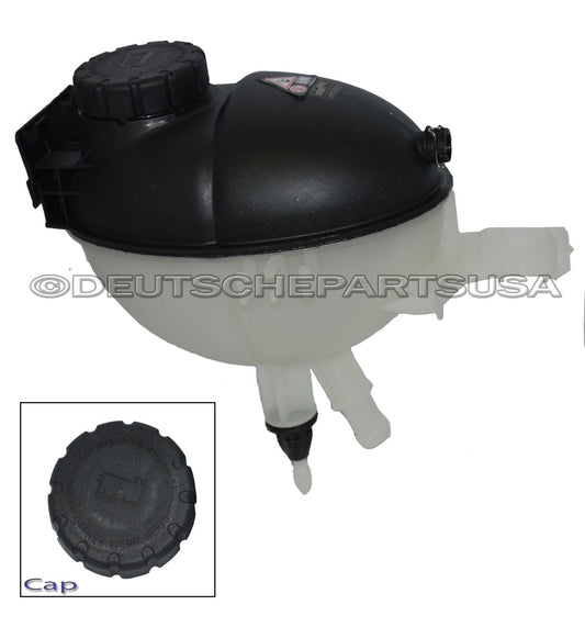 Mercedes 2045000549 Coolant Reservoir Overflow Expansion Tank + Cap + Sensor SET