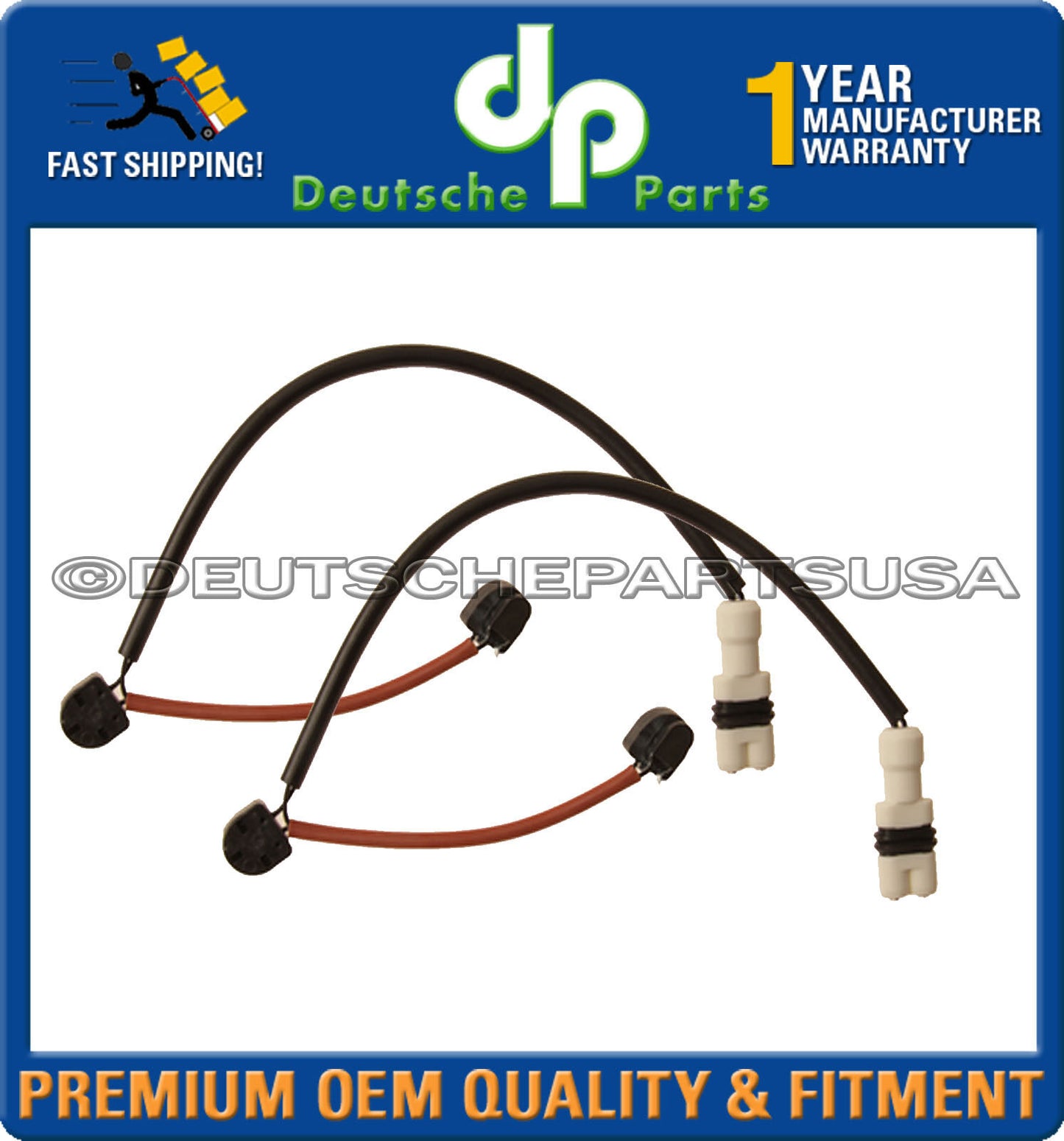 Porsche 911 Carrera Front LH & RH Brake Pad Sensor 997 612 769 00 Set of 2